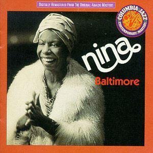 Album  Cover Nina Simone - Baltimore on CTI Records from 1978