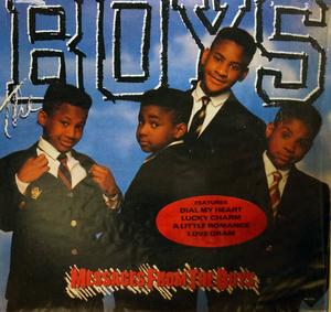 Album  Cover The Boys - Messages From The Boys on MOTOWN Records from 1988