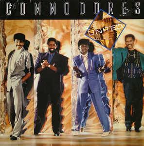 Album  Cover Commodores - United on POLYDOR Records from 1986