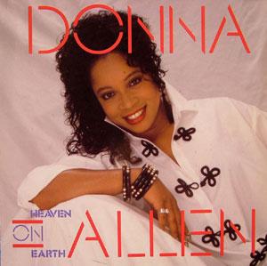 Front Cover Album Donna Allen - Heaven On Earth