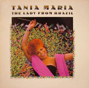 Album  Cover Tania Maria - The Lady From Brazil on MANHATTAN Records from 1986