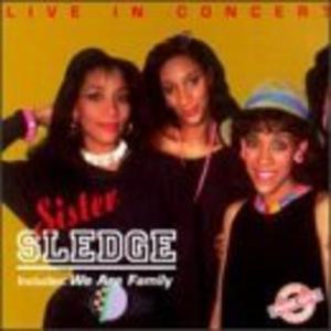 Album  Cover Sister Sledge - Live In Concert on PRIME CUTS Records from 1995