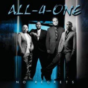 Front Cover Album All 4 One - No Regrets Front Cover Album All 4 One - No Regrets