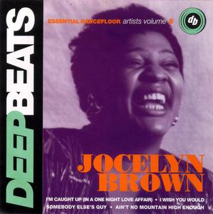 Album  Cover Jocelyn Brown - Essential Dancefloor Artists Volume 6 on DEEP BEATS Records from 1995