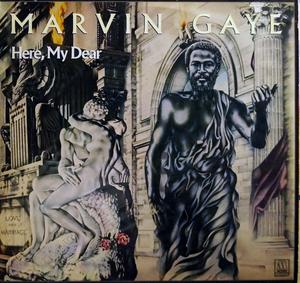 Album  Cover Marvin Gaye - Here My Dear on TAMLA Records from 1978