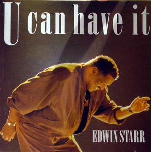 Album  Cover Edwin Starr - U Can Have It on EAST WEST Records from 1991
