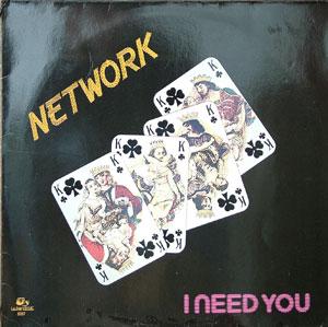 Album  Cover Network - I Need You on RAMS HORN Records from 1984