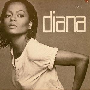 Album  Cover Diana Ross - Diana on MOTOWN Records from 1980