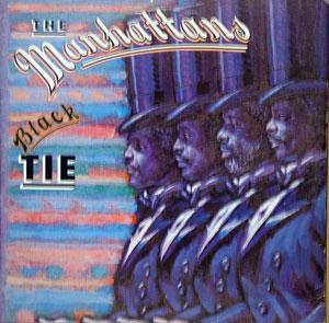 Front Cover Album The Manhattans - Black Tie