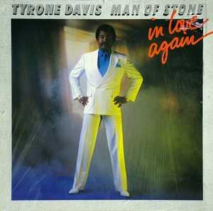 Album  Cover Tyrone Davis - Man Of Stone on TIMELESS Records from 1987