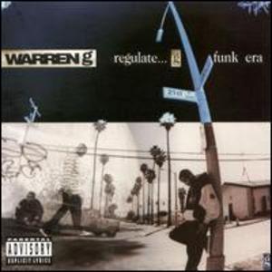 Album  Cover Warren G - Regulate G Funk Era on DEF JAM Records from 1994