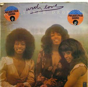 Album  Cover The Three Degrees - With Love on PHILADELPHIA INTERNATIONAL Records from 1975