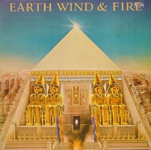 Album  Cover Wind & Fire Earth - All 'n All on CBS Records from 1977