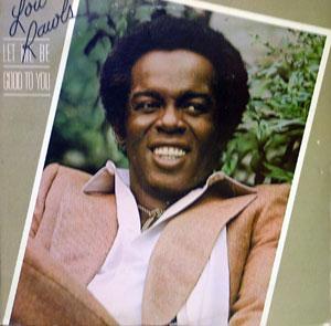 Front Cover Album Lou Rawls - Let Me Be Good To You