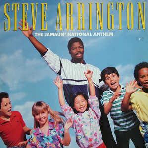 Album  Cover Steve Arrington - The Jammin' National Anthem on ATLANTIC Records from 1986