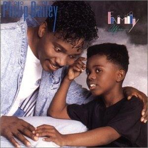 Album  Cover Philip Bailey - Family Affair on MYRRH Records from 1989