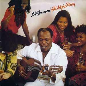 Album  Cover L.v. Johnson - All Night Party on SUNNYVIEW Records from 1986