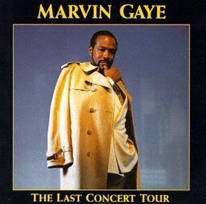 Album  Cover Marvin Gaye - The Last Concert Tour on GIANT Records from 1991