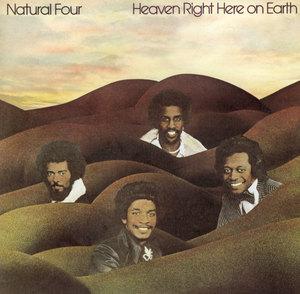 Album  Cover The Natural Four - Heaven Right Here On Earth on CURTOM Records from 1975