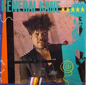 Album  Cover General Kane - Wide Open on MOTOWN Records from 1987