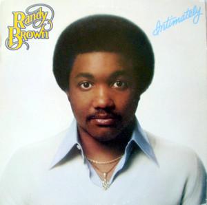 Front Cover Album Randy Brown - Intimately
