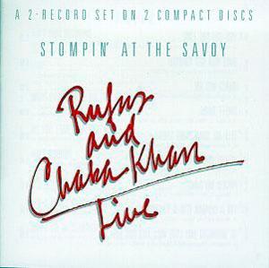 Album  Cover Rufus & Chaka Khan - Stompin' At The Savoy on WARNER BROS. Records from 1983