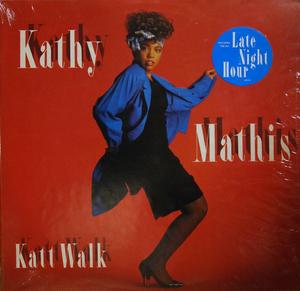 Album  Cover Kathy Mathis - Katt Walk on TABU Records from 1987