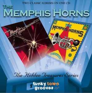 Front Cover Album Memphis Horns - Get up and Dance  | funkytowngrooves usa records | HTS-008 | US