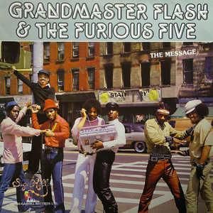 Album  Cover Grandmaster Flash And The Furious Five - The Message (feat. The Furious Five) on SUGARHILL Records from 1982