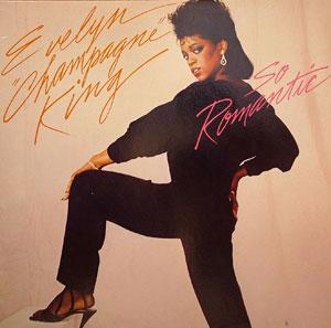 Album  Cover Evelyn 'champagne' King - So Romantic on RCA Records from 1984