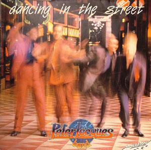 Front Cover Album Peter Jacques Band - Dancing In The Street