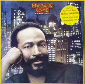 Album  Cover Marvin Gaye - Midnight Love on COLUMBIA Records from 1982