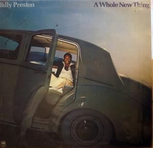 Album  Cover Billy Preston - A Whole New Thing on A&M Records from 1977