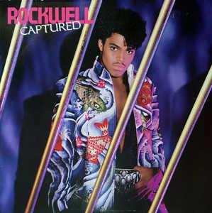 Album  Cover Rockwell - Captured on MOTOWN Records from 1985