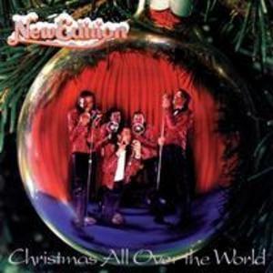 Album  Cover New Edition - Christmas All Over The World on MCA Records from 1985