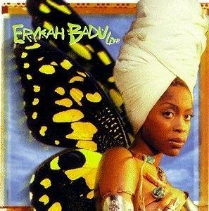 Front Cover Album Erykah Badu - Live