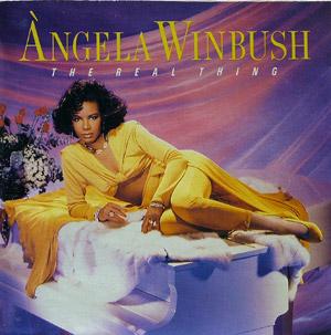 Album  Cover Àngela Winbush - The Real Thing on MERCURY Records from 1989