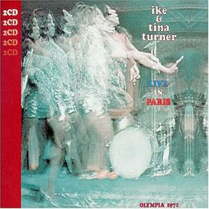 Front Cover Album Ike And Tina Turner - Live In Paris