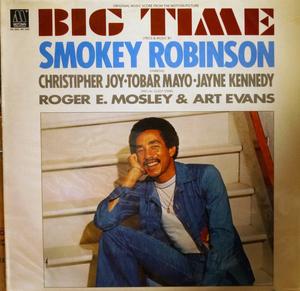 Album  Cover Smokey Robinson - Big Time on TAMLA Records from 1977