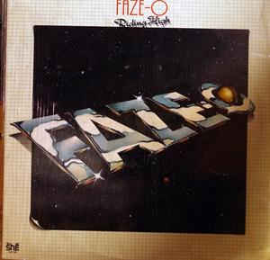 Album  Cover Faze-o - Riding High on SHE Records from 1977