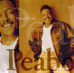 Album  Cover Peabo Bryson - Through The Fire on COLUMBIA Records from 1994