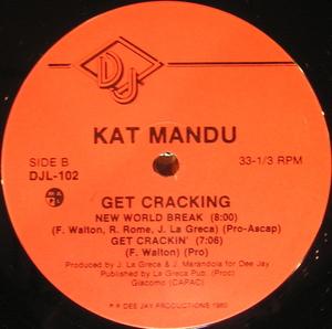 Album  Cover Kat-mandu - Get Crakin' on DEE JAY PRODUCTIONS Records from 1980