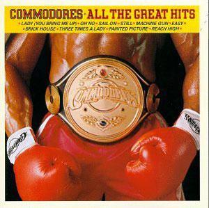 Album  Cover Commodores - All Greatest Hits on MOTOWN Records from 1980