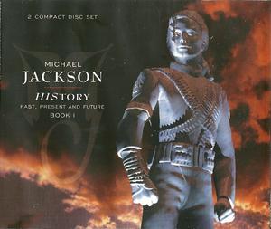 Front Cover Album Michael Jackson - HIStory Past, Present & Future, Book 1 Front Cover Album Michael Jackson - HIStory Past, Present & Future, Book 1