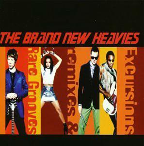 Album  Cover The Brand New Heavies - Excursions: Remixes & Rare Grooves on DELICIOUS VINYL Records from 1996