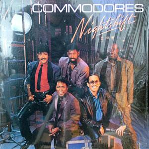 Album  Cover Commodores - Nightshift on MOTOWN Records from 1984