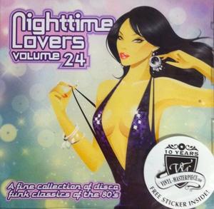 Front Cover Album Various Artists - Nighttime Lovers Volume 24 Front Cover Album Various Artists - Nighttime Lovers Volume 24