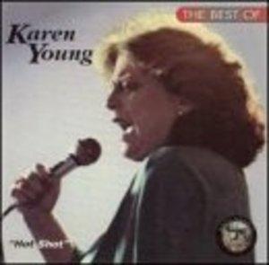 Front Cover Album Karen Young - Hot Shot