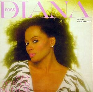 Album  Cover Diana Ross - Ross on RGA Records from 1983