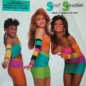 Album  Cover Sweet Sensation - Take It While It's Hot on ATCO Records from 1988